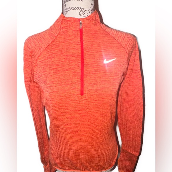 Nike Sphere Element Half Zip Womens waffle knit pull over top size Xsmall - Picture 2 of 16